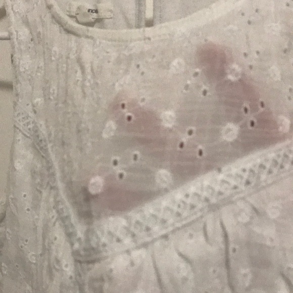 White Eyelet Patterned Tank from Maurices - Picture 10 of 10